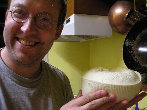 A man and his cheese