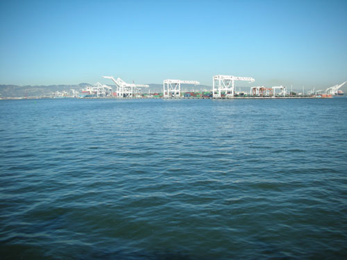 Oakland docks