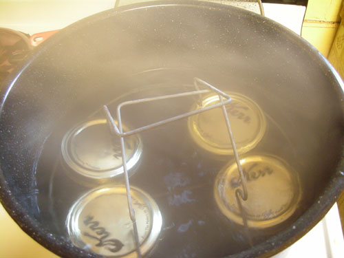 Processing jars of jelly