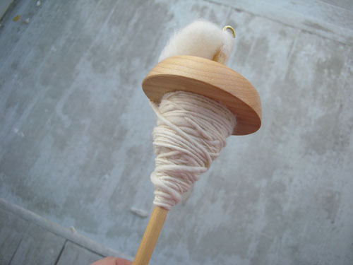 Spindle of yarn