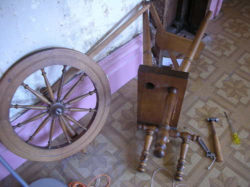 Teardown and rebuild of Clemes and Clemes wheel