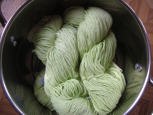 Cotton to be dyed
