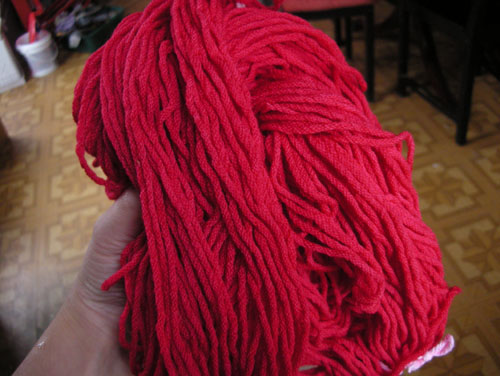 Finished skein