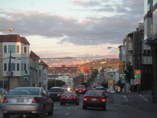 View of the Bay Bridge