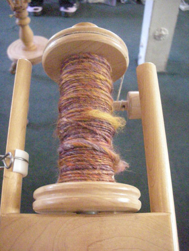 Fun batt, spun as a heavy single