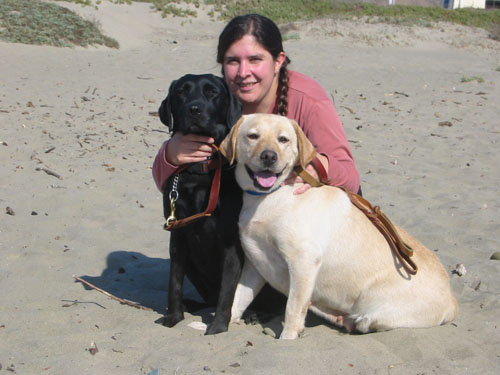 Girls at the beach