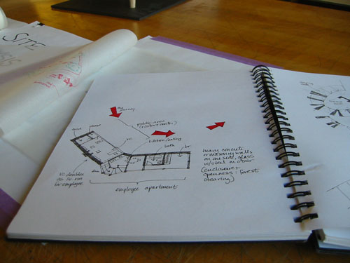 Sketchbook floorplan