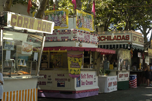 Ice cream stand